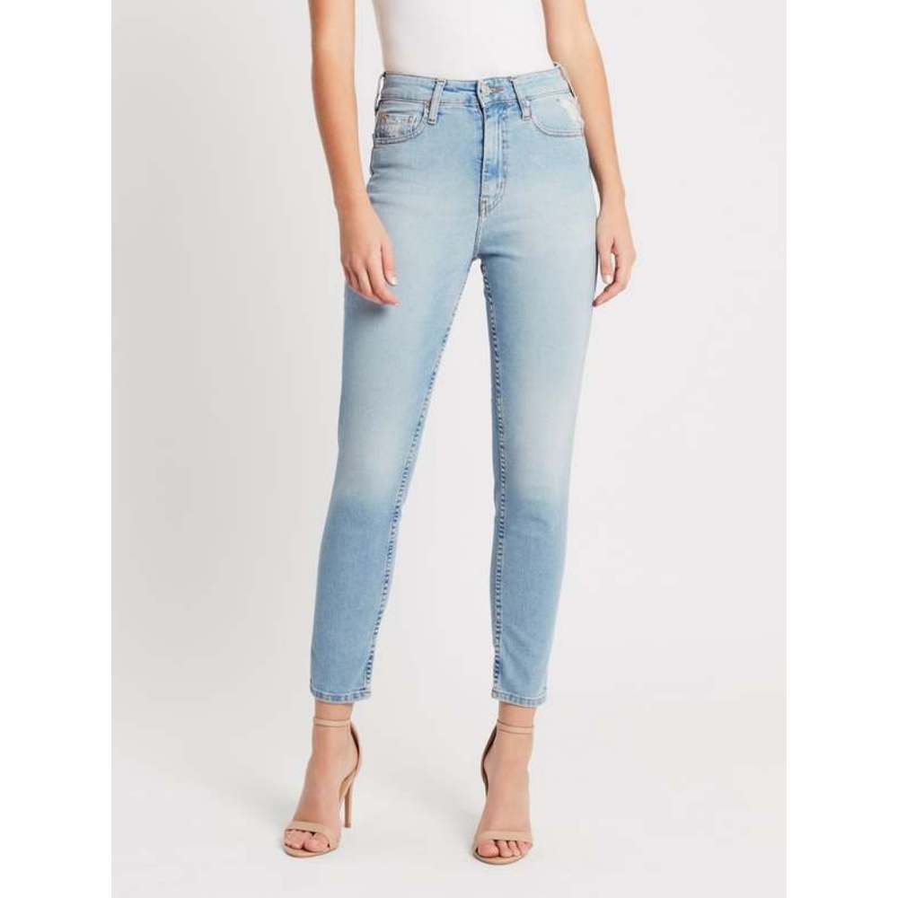 Iro Thila High Rise Skinny Jeans in Light Blue